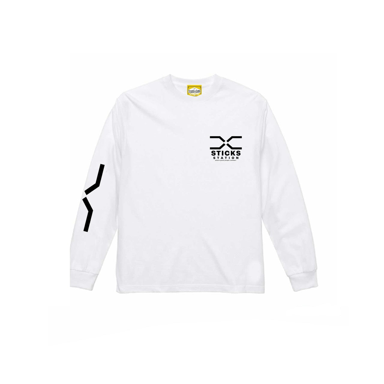 [ 8月下旬発送 ] STICKS STATION LOGO L/S TEE