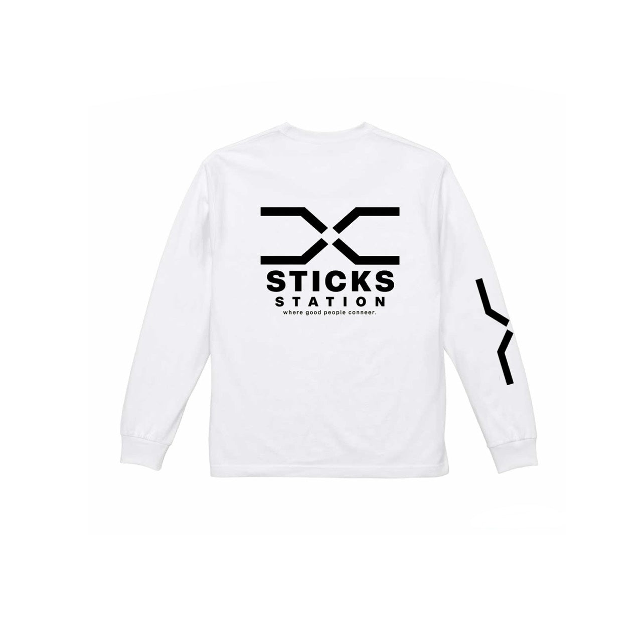 [ 8月下旬発送 ] STICKS STATION LOGO L/S TEE